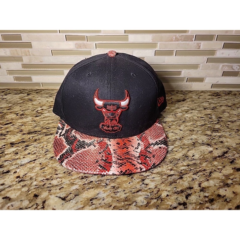 Chicago Bulls Hat Cap New Era 9Fifty Adjustable Snapback NBA Basketball M/L